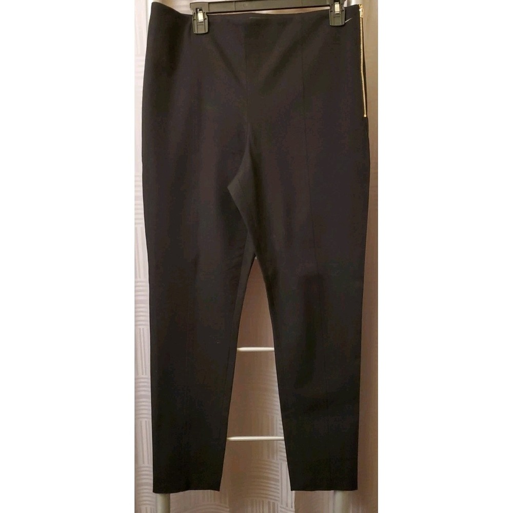 Club Monaco Pants Womens‎ 12 Black Baetah Legging Straight Leg Ankle